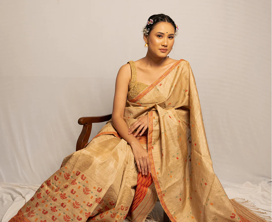 What is Muga silk and Why Muga Silk saree is Expensive Sereki.in