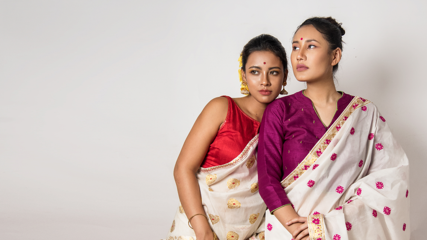 Assamese handloom Silk Sarees for women Sereki.in