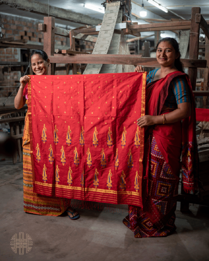 Adi Paat Silk Mekhela Sador