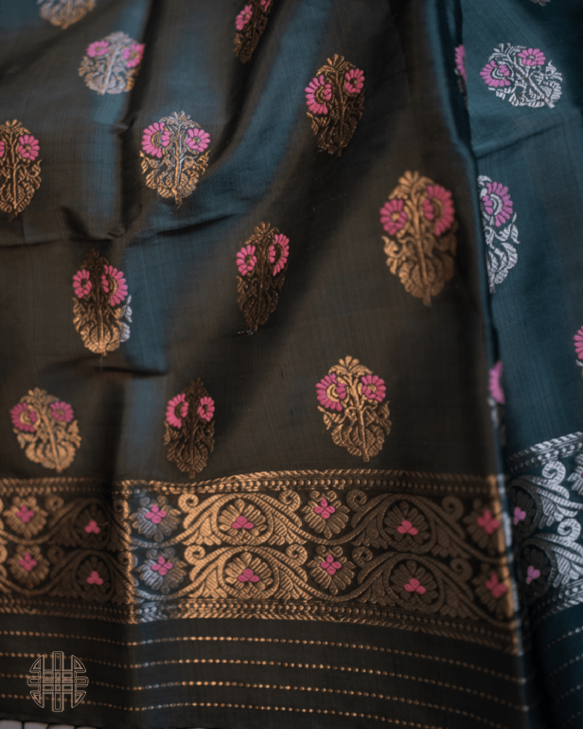 Heer Kesa Paat Silk Mekhela Sador