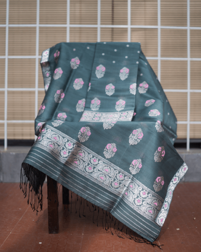 Heer Kesa Paat Silk Mekhela Sador