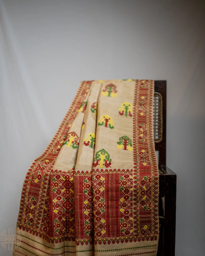 Mohati Muga Silk Mekhela Sador