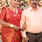 Tanushree Reception Luxury Red-Gold Paat Silk Mekhela Sador