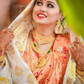 Ankita Biya Royal White-Gold Paat Silk Mekhela Sador