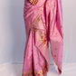 Kimaya Pink-Purple Paat Silk Mekhela Sador