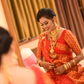 Ankita Reception Glow Pinkish Red-Gold Paat Silk Mekhela Sador