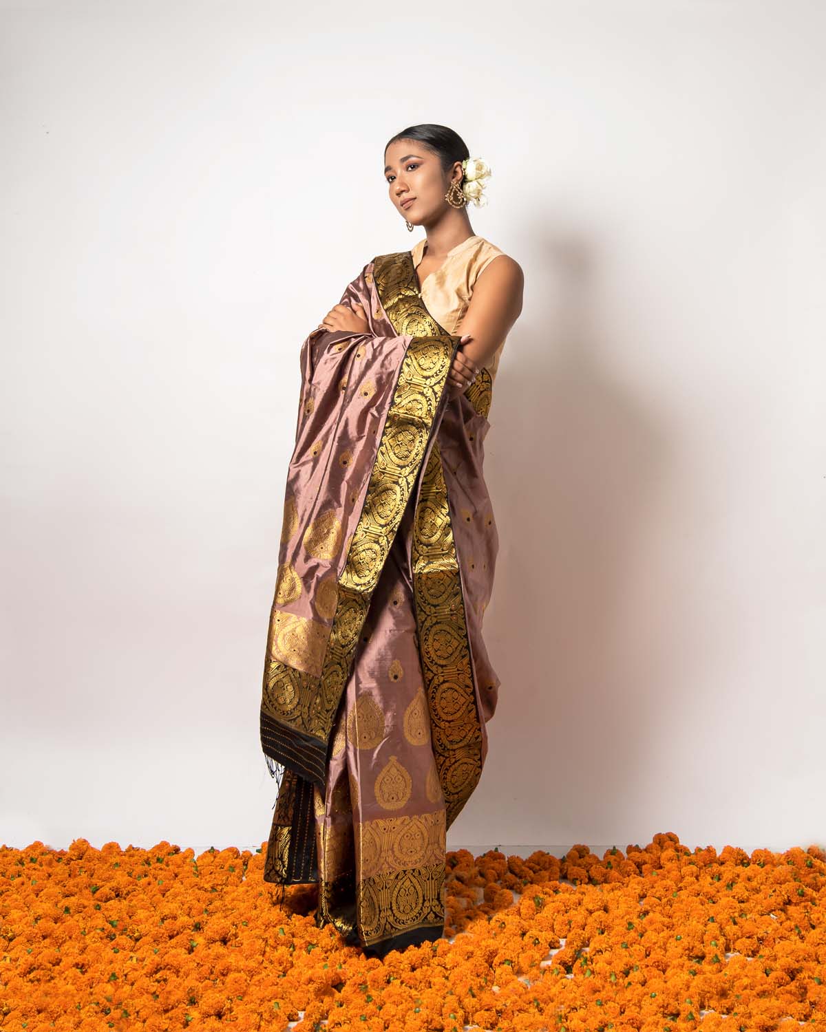 Jamuni Purple Paat Silk Mekhela Sador – Sereki.in