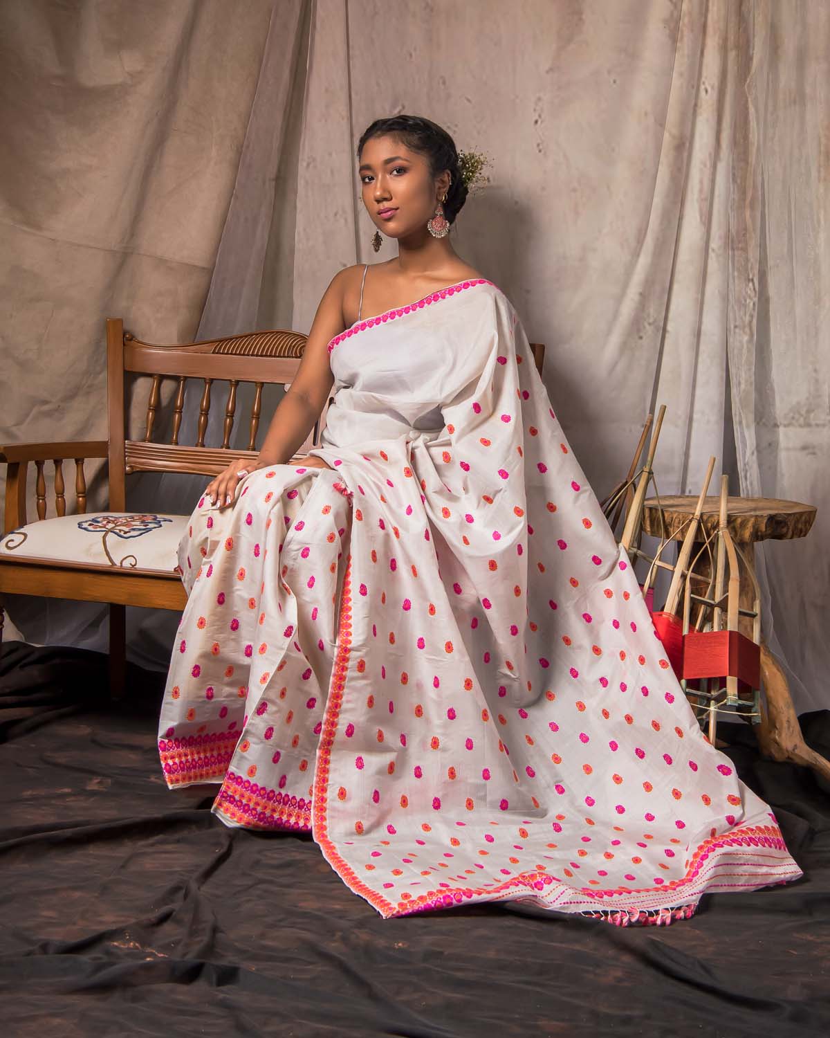 Ronisha Mekhla Fancy Thread Beautiful Wholesale Sarees Collection