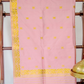 Pahi Pink-Gold Paat Silk Saree